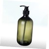 Outanaya 300ml Green Shower Gel Bottle Pump Bottle Bathroom Soap