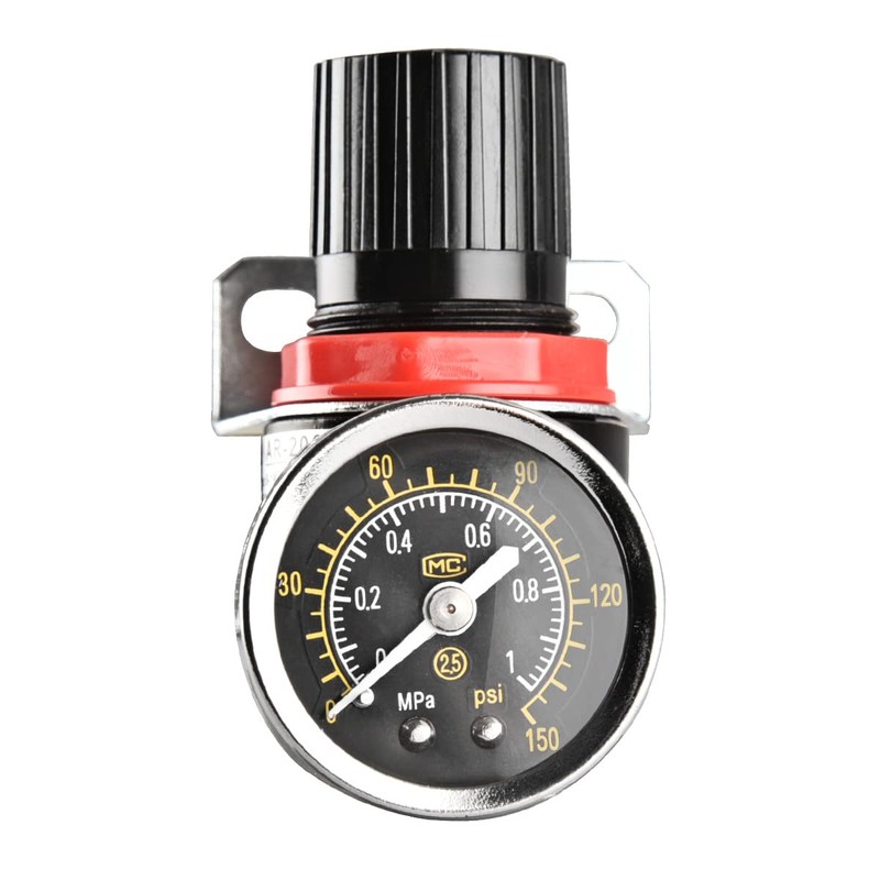 Heschen Gas Air Source Regulator AR2000 0-1MPa Measuring Range Filter