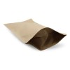 100 Bolsas Kraft Stand Up C/zipper 250g Para Café Y