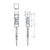 VOLT 120V Outdoor Power Stake with Timer, 6 Grounded Outlets