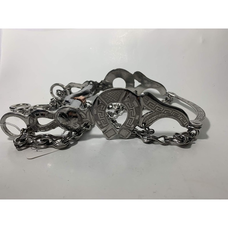 5 1/8" Mexican Horse Bit, Freno Charro