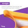 rezip Lay-Flat Half-Gallon Leakproof Reusable Storage Bag 4-pack