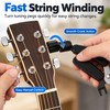 3-in-1 Guitar String Winder Tool for Restringing – Peg Winder,