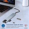 USB C Hub,8 en 1 Adaptador USB C Hub a