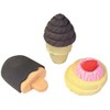 Raymond Geddes Snack Attack 3D Scented Eraser Display, 36 Pack