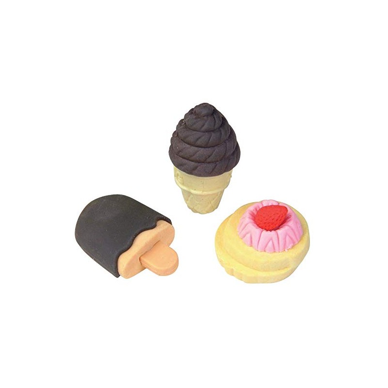 Raymond Geddes Snack Attack 3D Scented Eraser Display, 36 Pack
