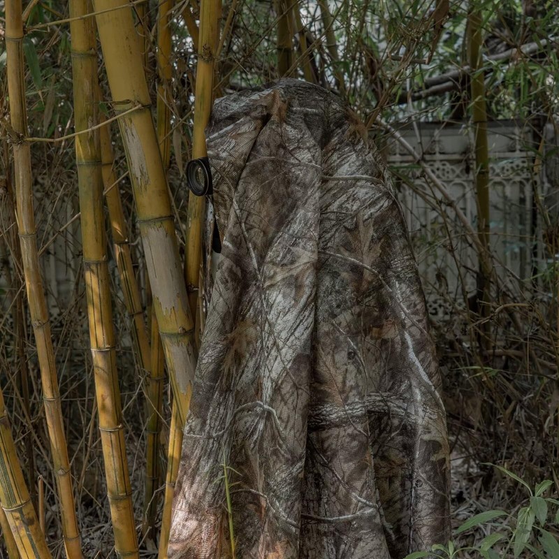 Camo Burlap Blind Material, LOOGU Camo Netting Cover 56 inch