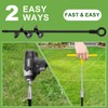 6 Pack Heavy Duty Tree Support Stakes Kit for Leaning