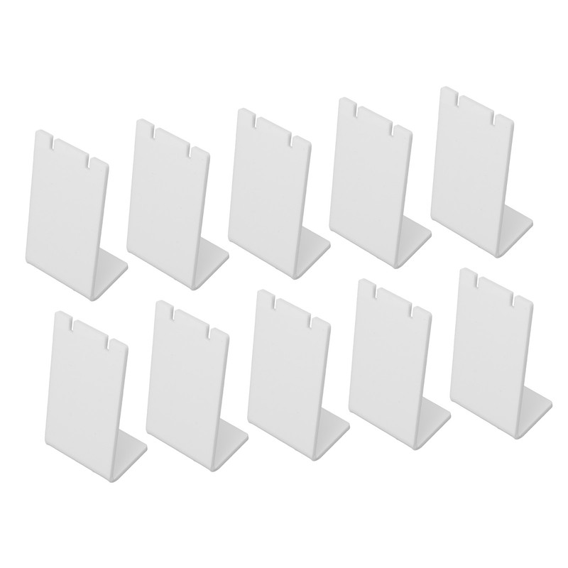 10pcs Acrylic Earring Holder Organizer Ear Studs Jewelry Storage Display