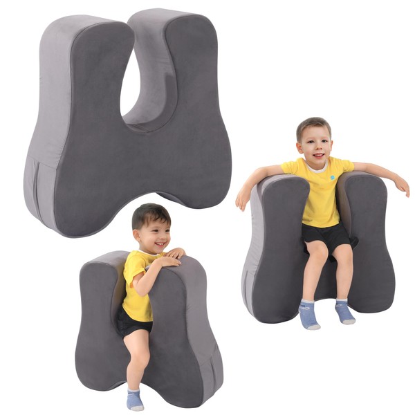 BALAPET Soft Squeeze Sensory Seat for Kids, Calming Compression Chair