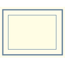 Great Papers! Navy Embossed Border Certificate, 8.5" x 11", 15 Count (20103774)