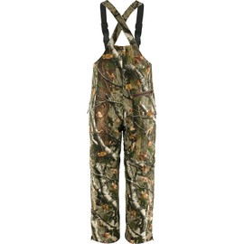 Legendary Whitetails Men's HuntGuard Reflextec Camo Hunting Bibs, Big Game Camo 360, Medium