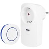 Household Appliances Controller 2-Way Wireless Power Outlet Remote Control SocketBlue