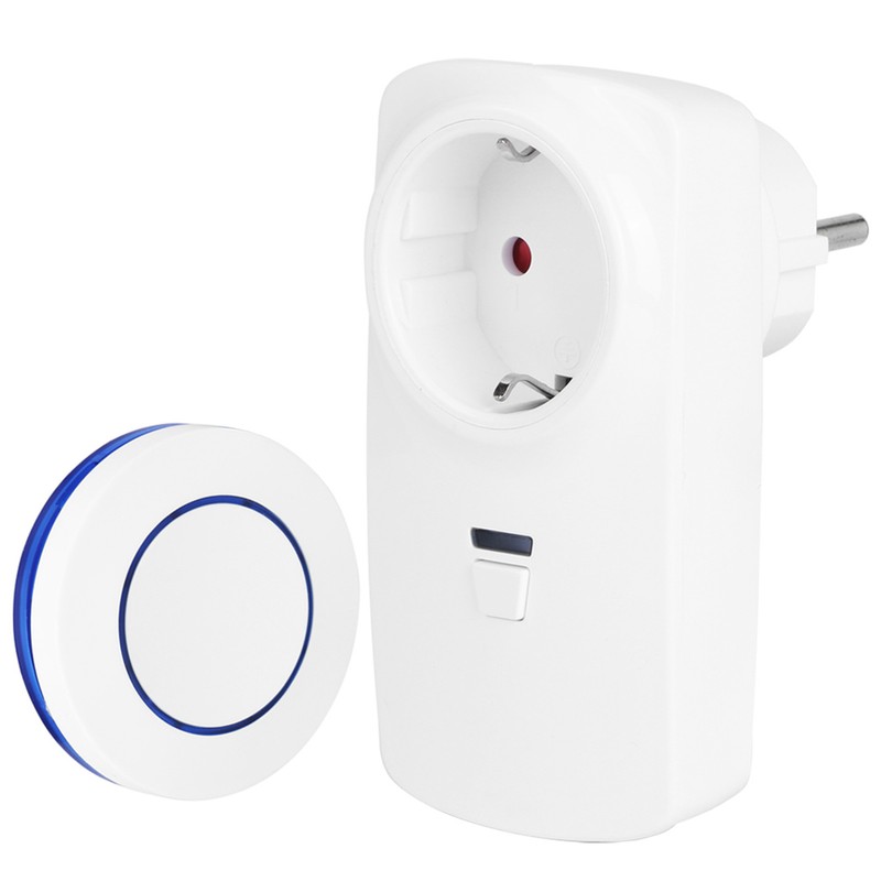 Household Appliances Controller 2-Way Wireless Power Outlet Remote Control SocketBlue