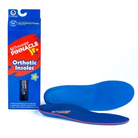 Insoles for Kids and Toddler by Powerstep, Pinnacle Junior Orthotic Shoe Inserts with Arch Support for Cushion and Comfort
