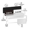 Dishwasher Magnet Clean Dirty Sign，Clean and Dirty Dishwasher Sign，Clean Dirty