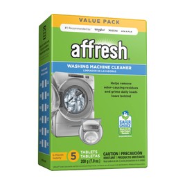 Affresh Washing Machine Cleaner, Cleans Front Load and Top Load Washers, Including HE,  Tablets