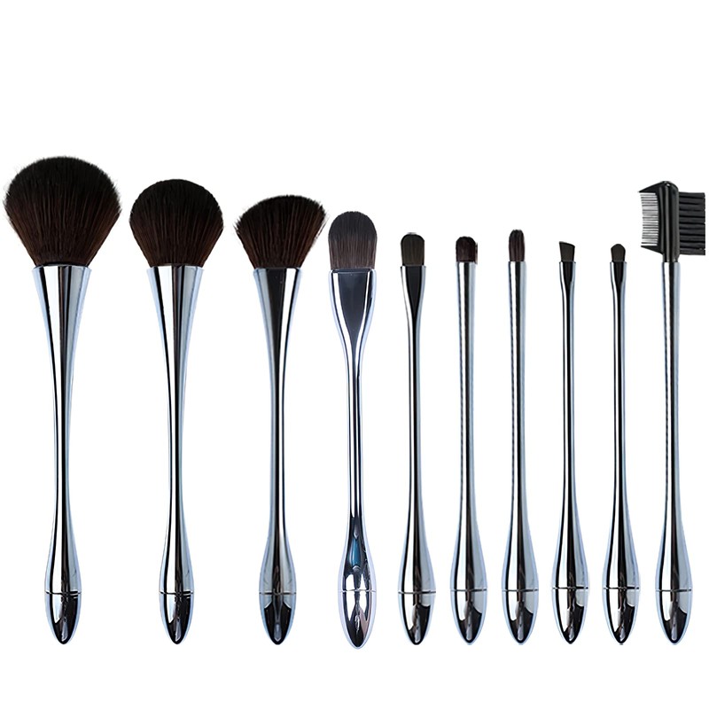 Makeup Brushes Set 10 Pieces Professional Makeup Brushes Synthetic Foundation