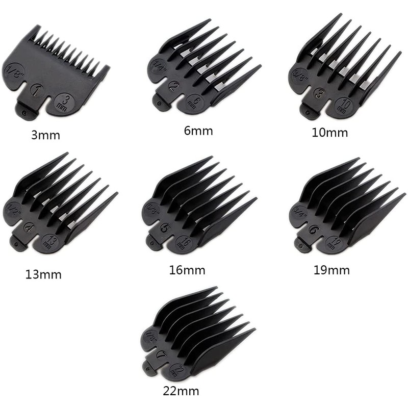Universal Clipper Guards Comb Set, 8 Pcs Kinds of Sizes