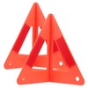SUPVOX 2 Sets Safety Reflective Emergency Triangles Car Roadside Warning