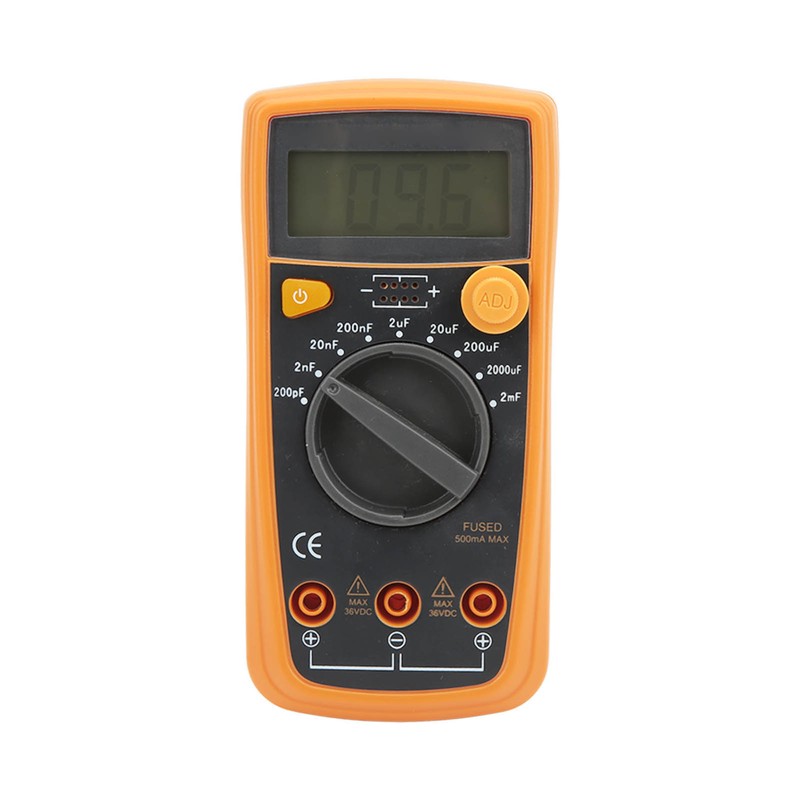 Capacitor Meter Digital Capacitance Tester High Accuracy Test Tool for