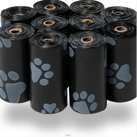 150-Piece Leak-Proof Pet Waste Bags, Durable Pe Material, Easy Tear Design, Perfect Christmas Gift for Outdoor Use & Seasonal Celebrations!:_Pink_150pcs