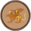 Griffin Patrol Patch - 2" Diameter Round Embroidered Patch (Sew-on)