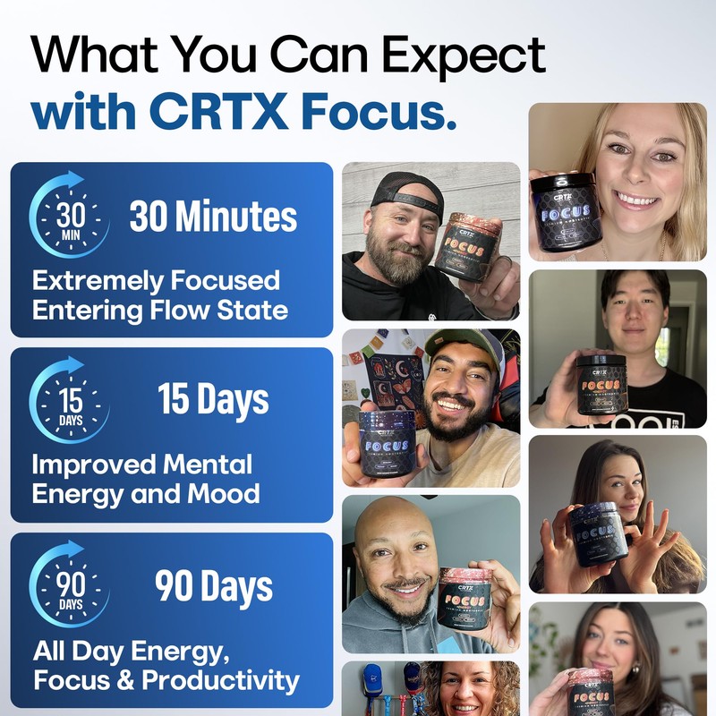 Nootropic Strongest Focus Supplement - Clinically Backed Ingredients Made in