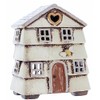 Village Pottery Beehive House Tea Light Holder Cream