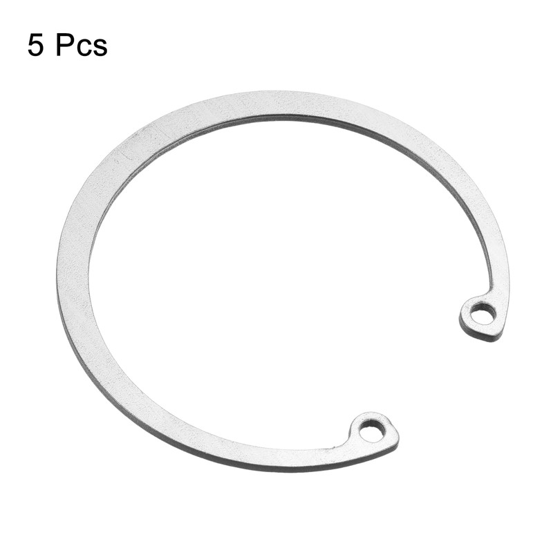 sourcing map 5Pcs 75mm Internal Retaining Ring Circlip, 304 Stainless