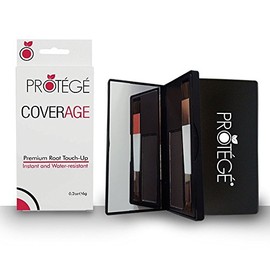 Premium Root Touch Up - CoverAge - Instant Root Concealer to Cover Roots and Grays Between Salon Trips - Water Resistant - Brown