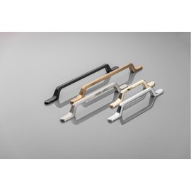 GTV - Flavio Furniture Handle - Zamak - Brass