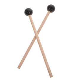 Vaguelly 2pcs Wooden Xylophone Mallets Glockenspiel Sticks for Boys and Girls and Adults for Percussion Instruments and Music