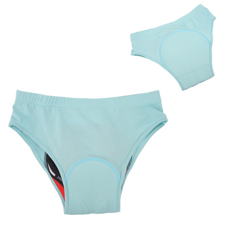 Men Cycling Underwear Silicone Padded Breathable Quick Dry Elastic Biking