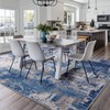 RELEANY Washable Area Rugs 5'x7' Non-Slip Modern Abstract Soft for