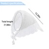 Sisadodo Lace Hair Bandanas for Women Kerchief Hair Scarf for