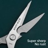 Heavy-Duty Stainless Steel Kitchen Scissors - Multi-Functional Chicken Bone Cutting