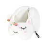 I-TOTAL ® - Pillow with Sleeping Mask, Lockable Pillow with