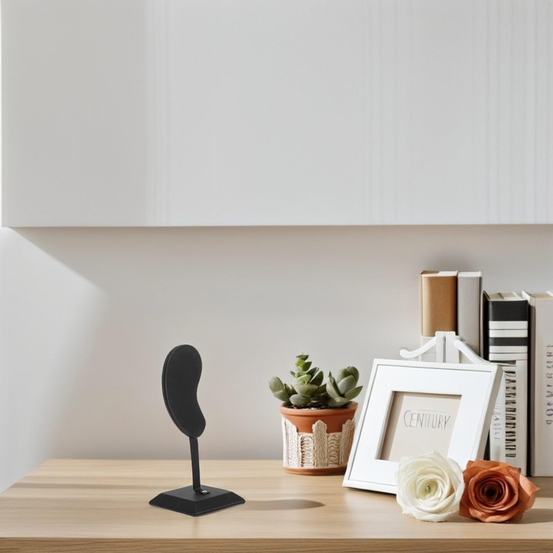 DIYEAH Espositore di orecchini a forma di orecchio nero organizer