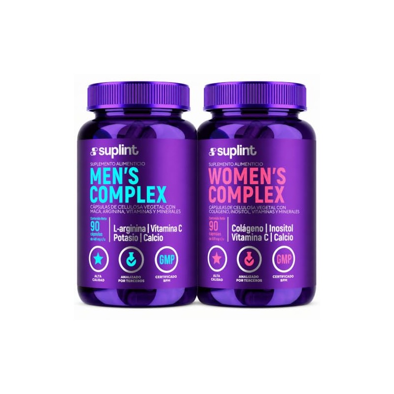 Multivitamínico Mujer Hombre 180 Cápsulas