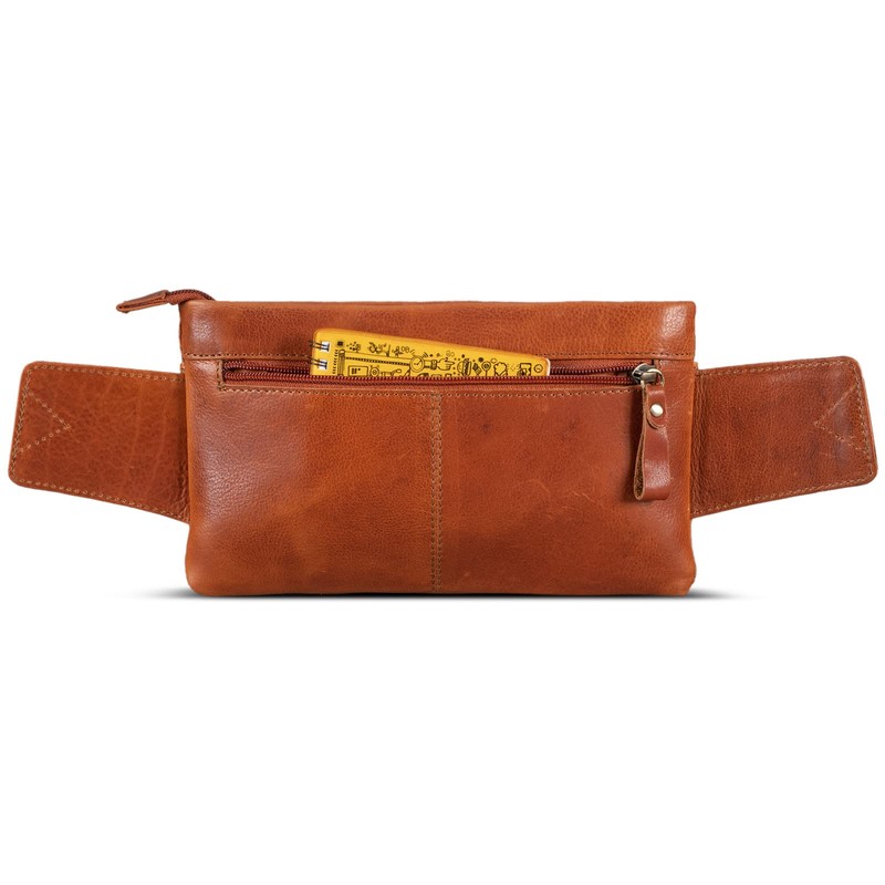 ROYALZ Vegas Bum Bag Leather Flat Men Women Flat Belt