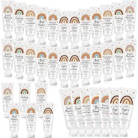 24 Pcs Teacher Appreciation Hand Cream Gifts Boho Rainbow Graduation End the Year Thank You Teacher Gifts for Women Travel Size Hand Cream Christmas Moisturizing Hnad Lotion