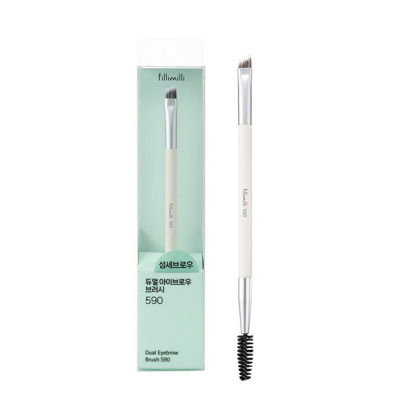 Fillimilli Dual Eyebrow Brush 590 (RENEWAL) - Fillimilli Dual Eyebrow