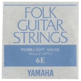 Yamaha fs526 Acoustic Guitar for Rose Strings 6 Strings