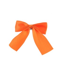 Zac's Alter Ego Satin Bow with Tails on Baby Barrette