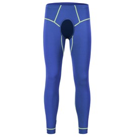 ZONBAILON Thermal Underwear for Men with Open Front Long Johns Mens Base Layer Thermal Bottoms Leggings