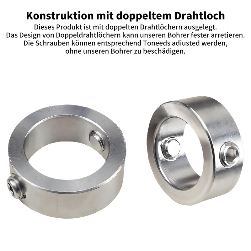 Alriedy Depth Stop for Drill 8-Piece Drill Depth Stop Set,