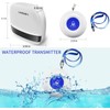 LIOTOIN Wireless Caregiver Pager Call Button Nurse Call Alarm System