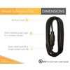 Woods Light Duty Extension Cord - Indoor Power Solution for
