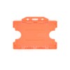 ALG ID Cards® Orange Double Sided/Dual Sided Rigid Orange ID